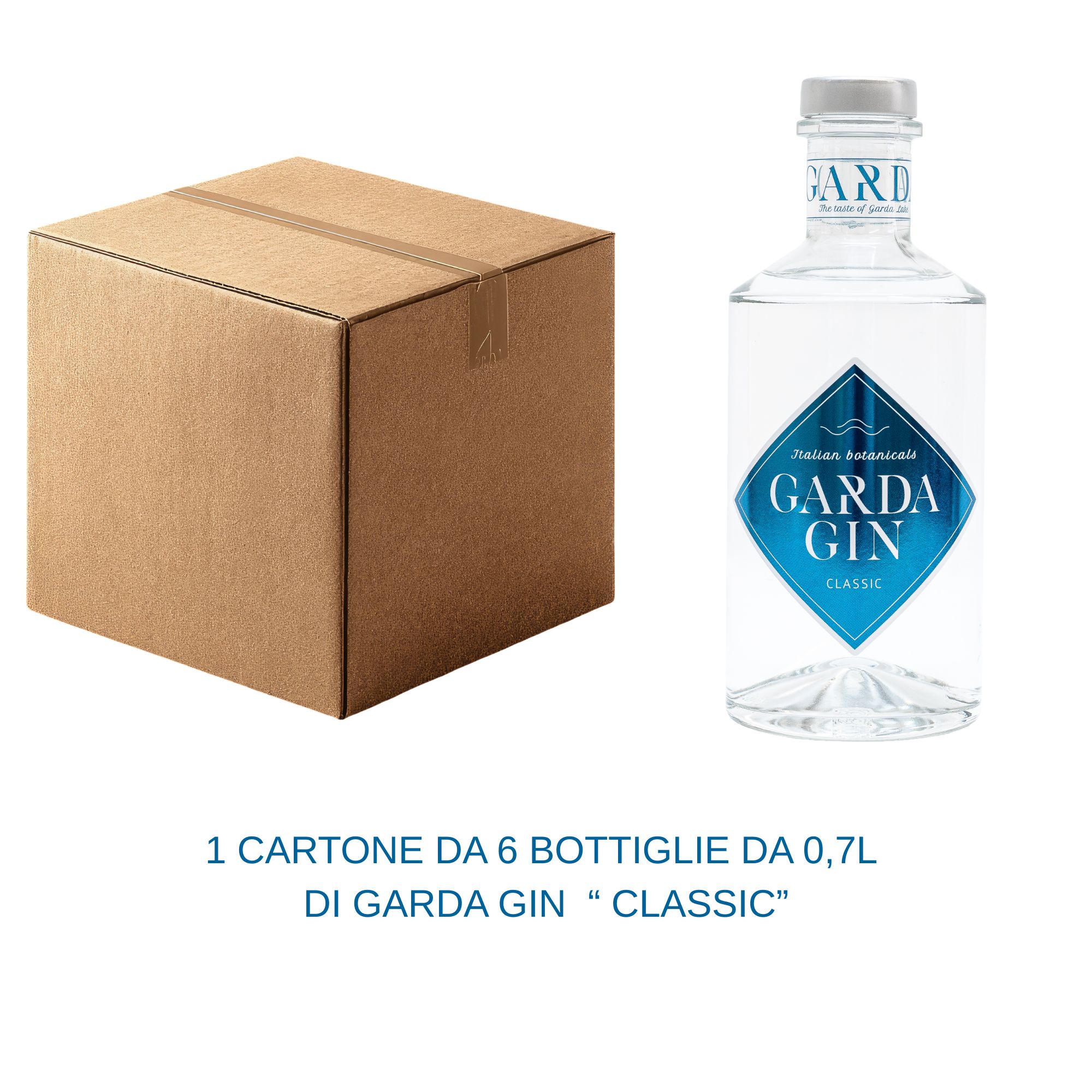 6 Bottiglie - Garda Gin "Classic" 0,7 L